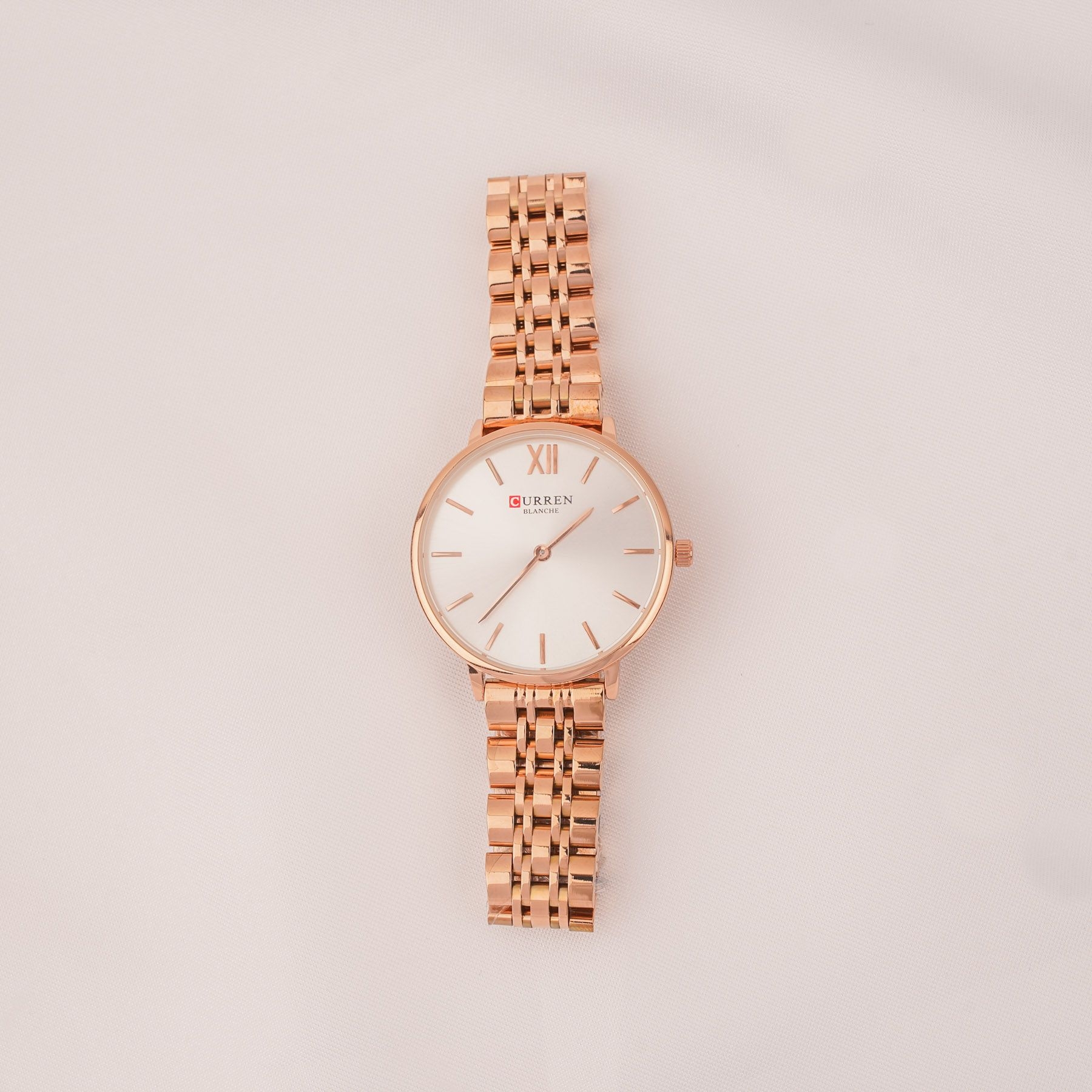 CURREN WATCH - ROSE GOLD ' - ' WATCHES