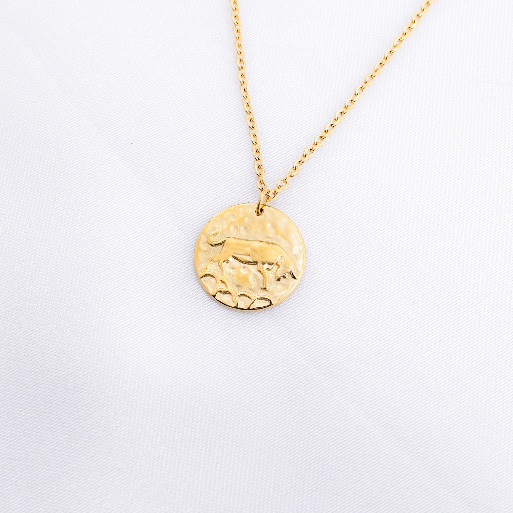 ZODIAC SIGN NECKLACE - ΤΑΥΡΟΣ ΧΡΥΣΟ   ' - ' ZODIAC