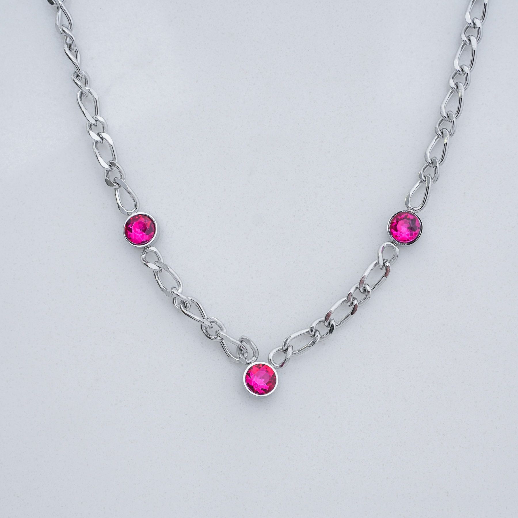 EMILIANA NECKLACE - SILVER ' - ' PENDANTS