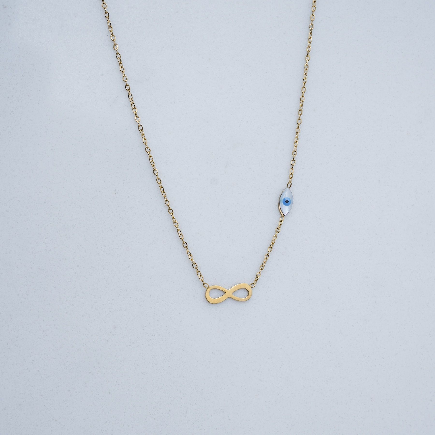 INFINITELY NECKLACE - GOLD ' - ' PENDANTS