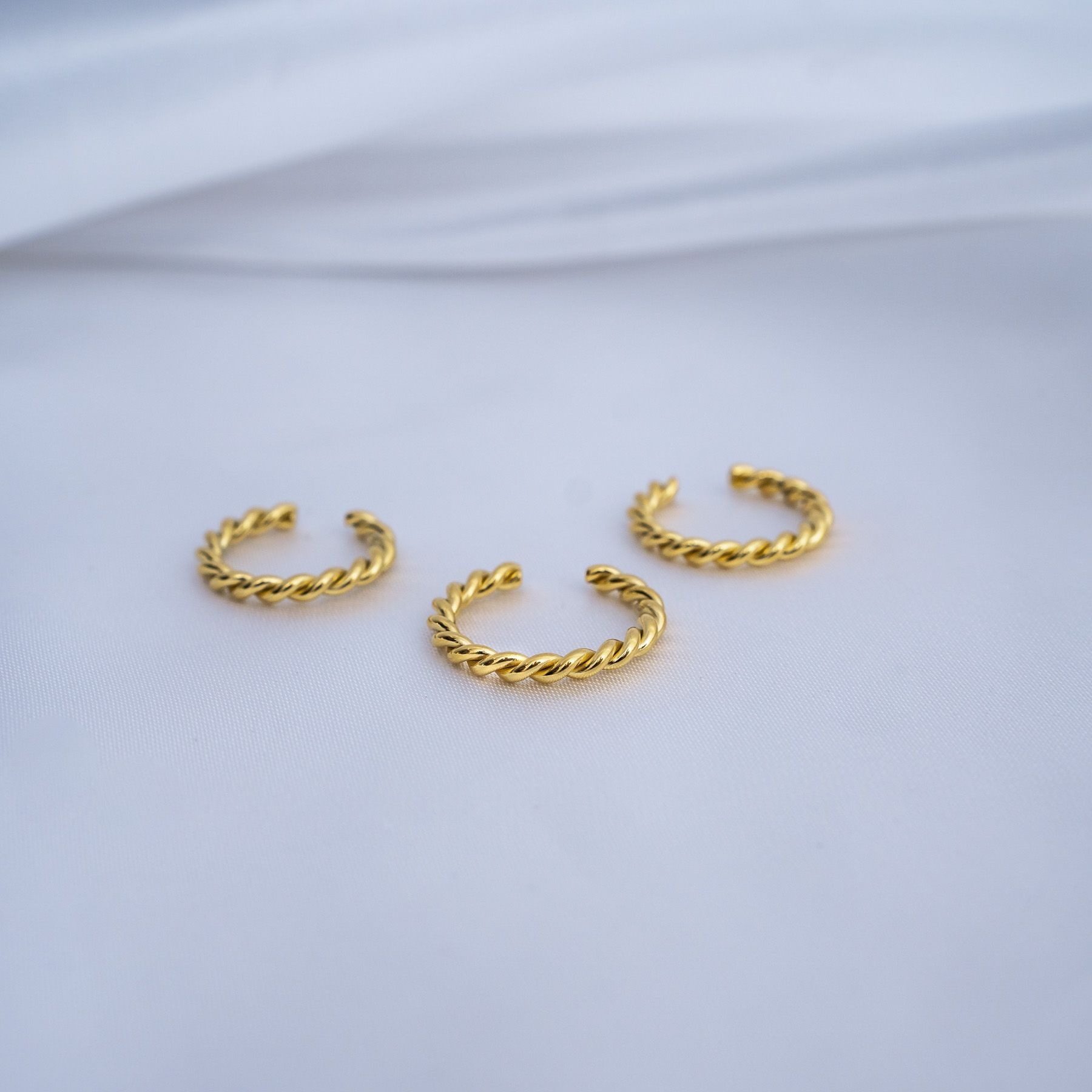 PLEXOUDES TRIPLE RING SET - GOLD ' - ' RINGS