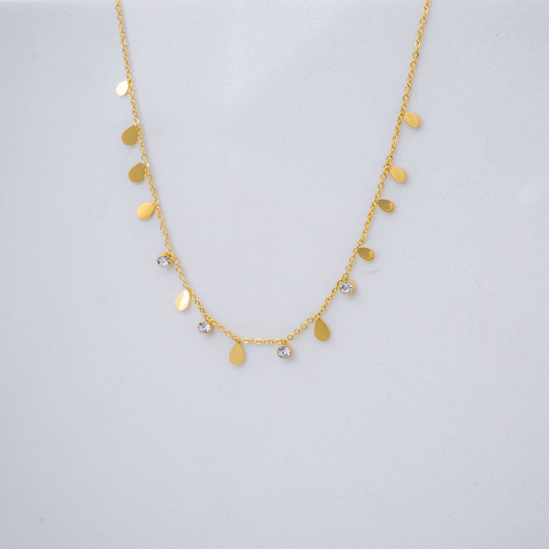 BRITTANY NECKLACE - GOLD ' - ' PENDANTS