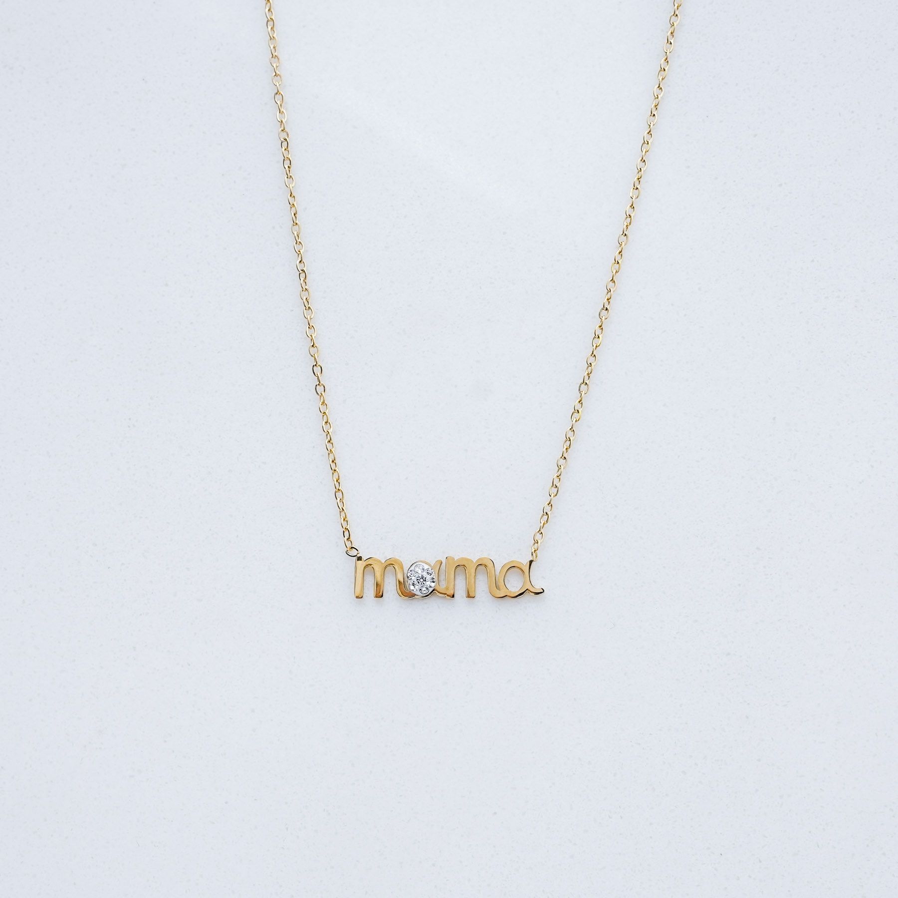 ΜΑΜΑ NECKLACE - GOLD ' - ' MOTHER