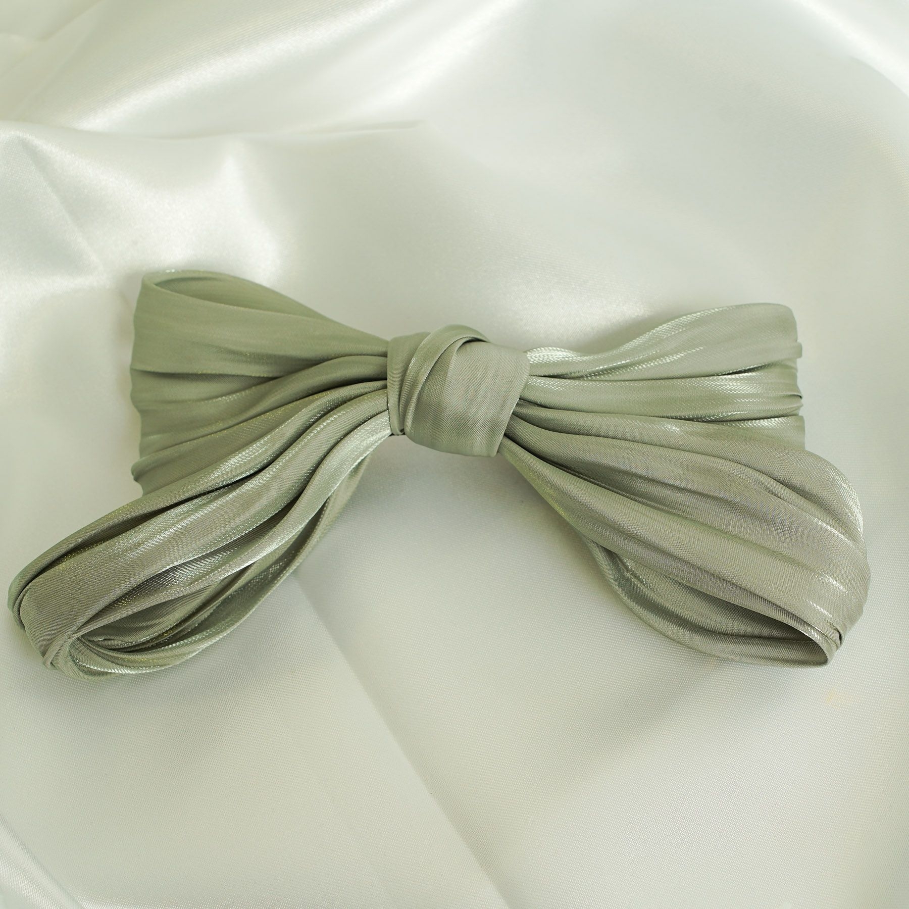 FELICIA HAIR BOW - GLITTER GREEN  ' - ' HAIR CLIPS