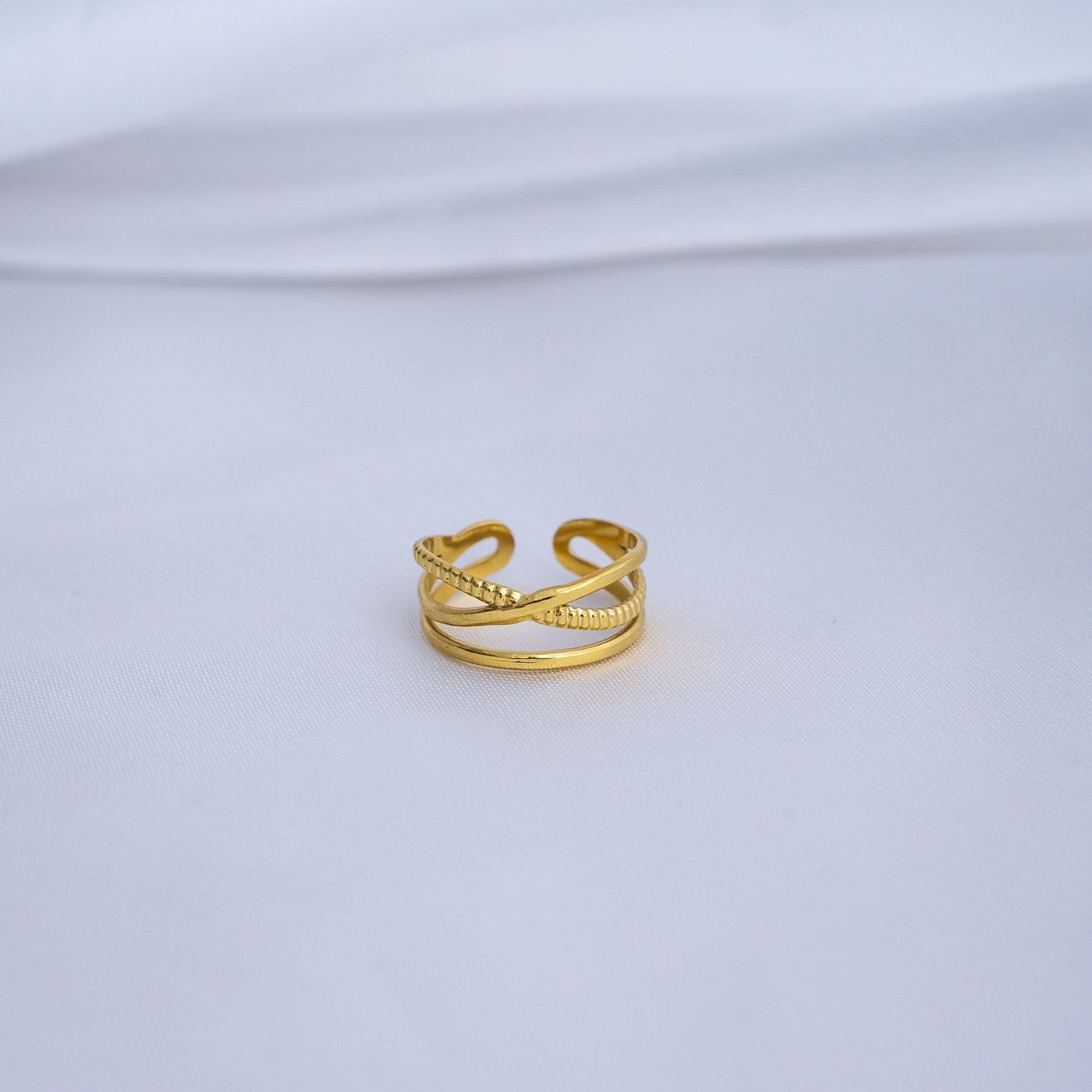 MELITA RING - GOLD ' - ' RINGS