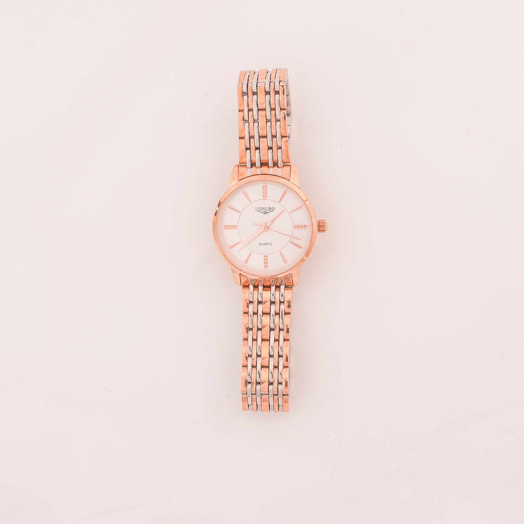 LONGBO WATCH - ROSE GOLD & SILVER ' - ' WATCHES