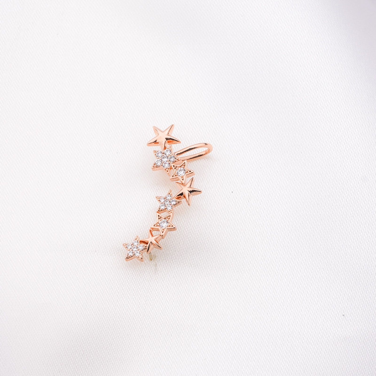 AITNE CLIMBER EARRING - ROSE GOLD ' - ' CLIMBERS