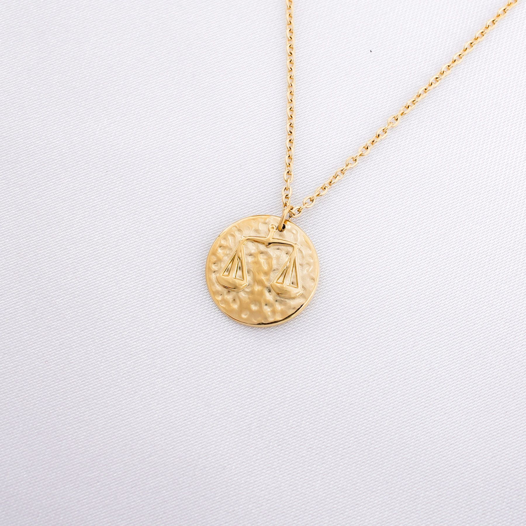 ZODIAC SIGN NECKLACE - ΖΥΓΟΣ ΧΡΥΣΟ  ' - ' ZODIAC