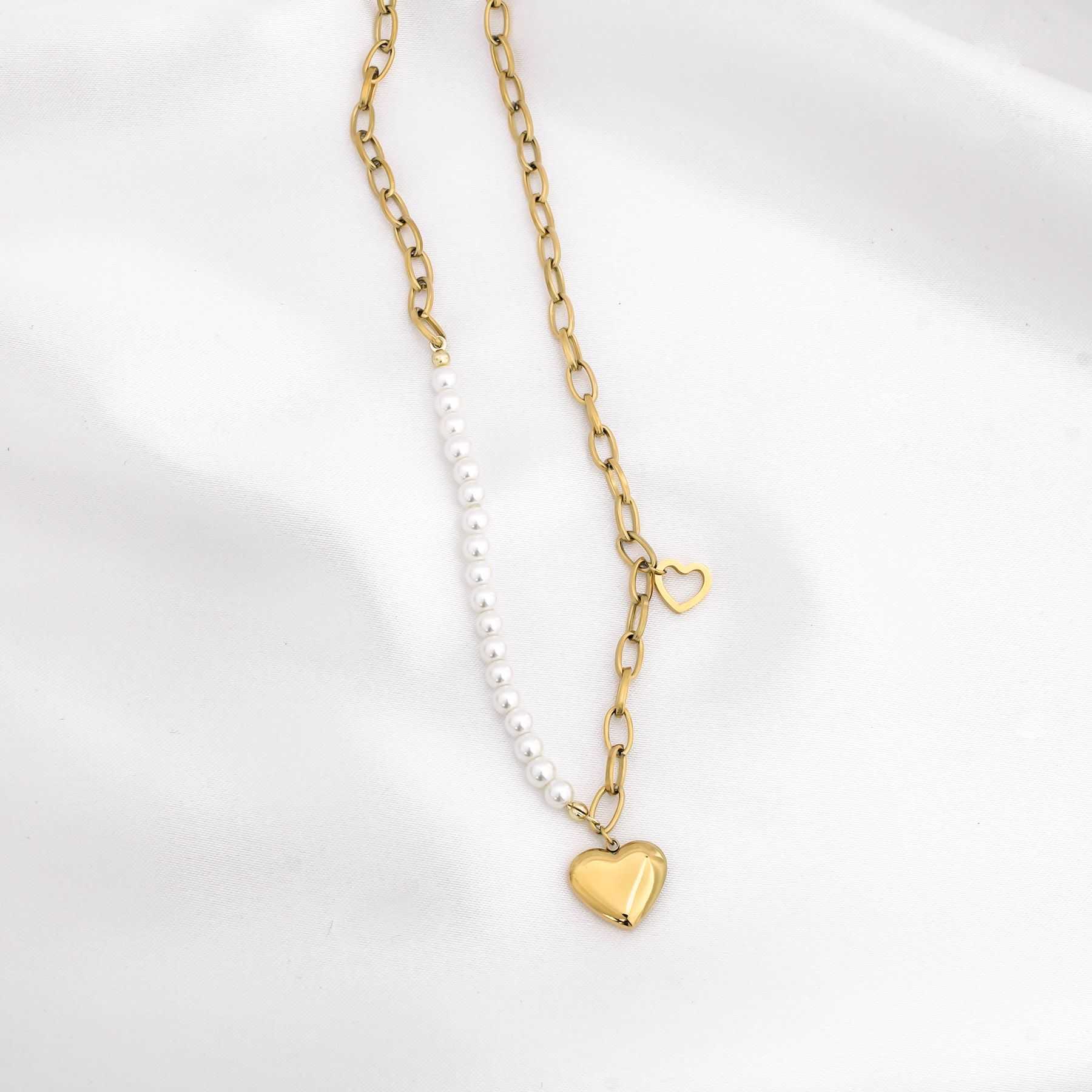 HEART AND SOUL NECKLACE - GOLD