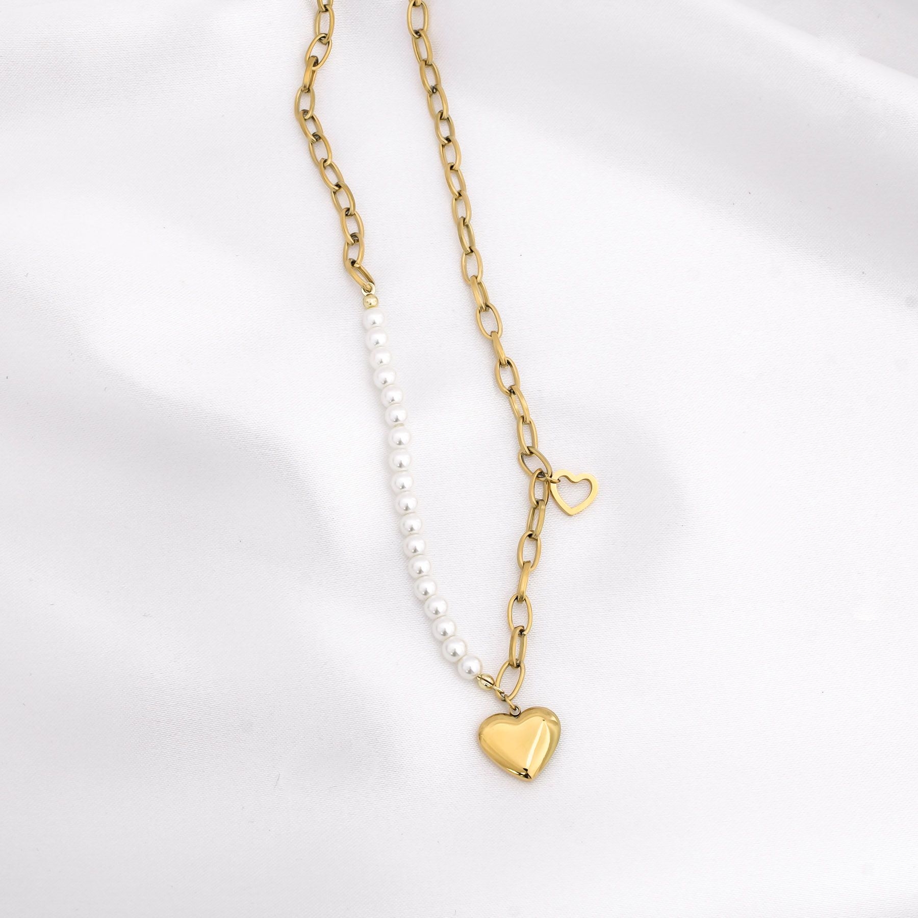 HEART AND SOUL NECKLACE - GOLD ' - ' ΜΕΝΤΑΓΙΟΝ