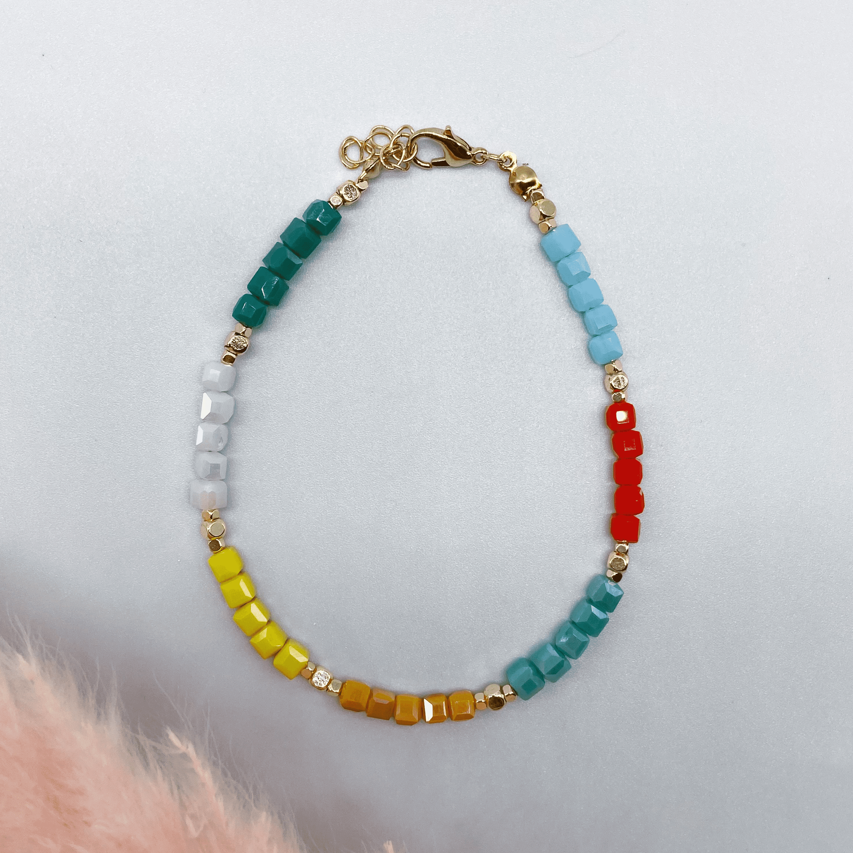 COCONUT PALM ANKLET - COLOURFUL 