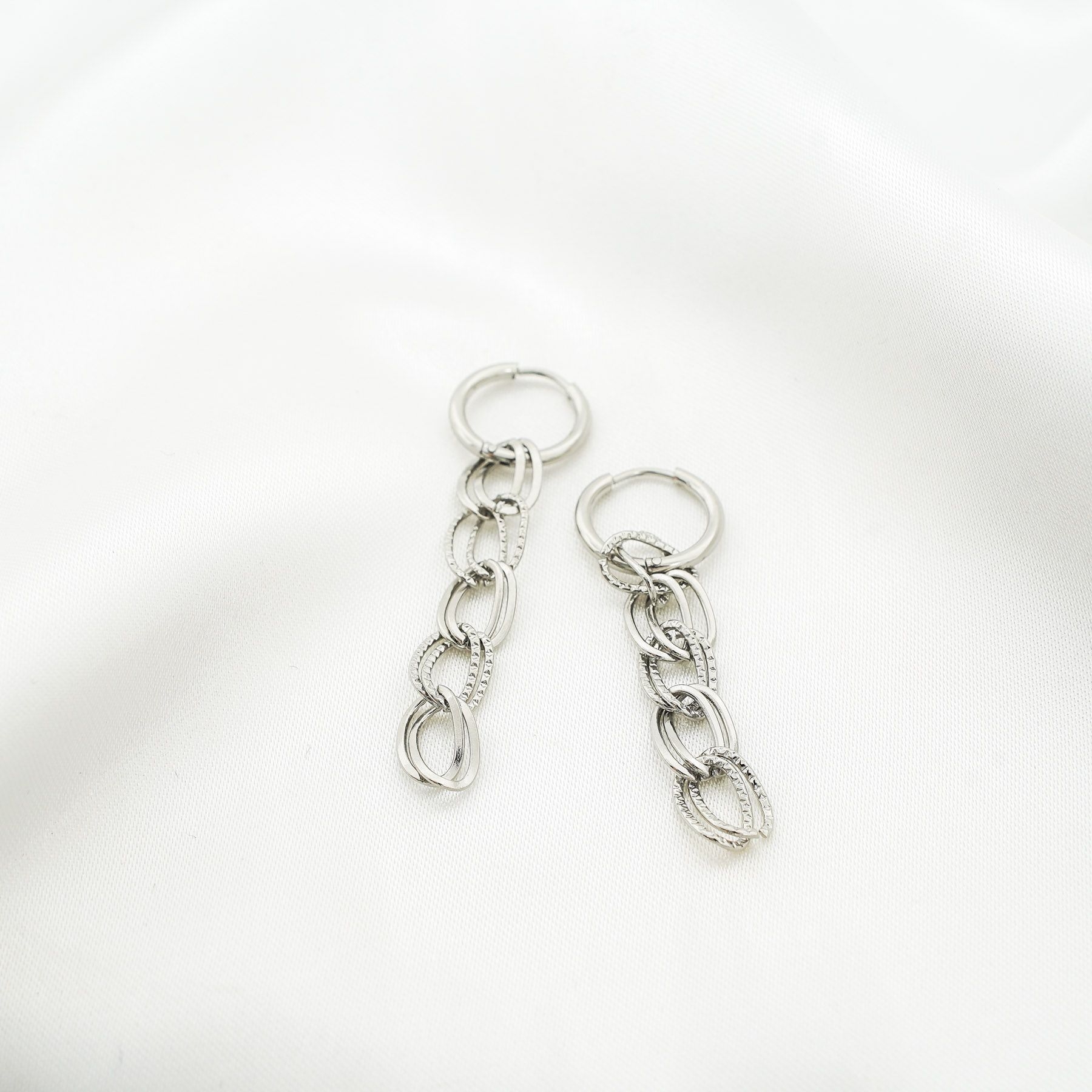 IVY EARRINGS - SILVER ' - ' ΚΡΕΜΑΣΤΑ