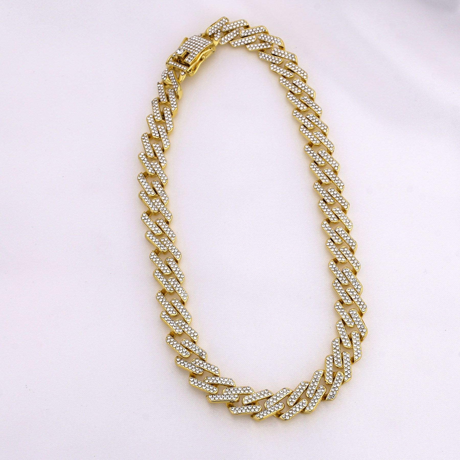 FAME CHAIN NECKLACE - GOLD ' - ' ΑΛΥΣΙΔΕΣ