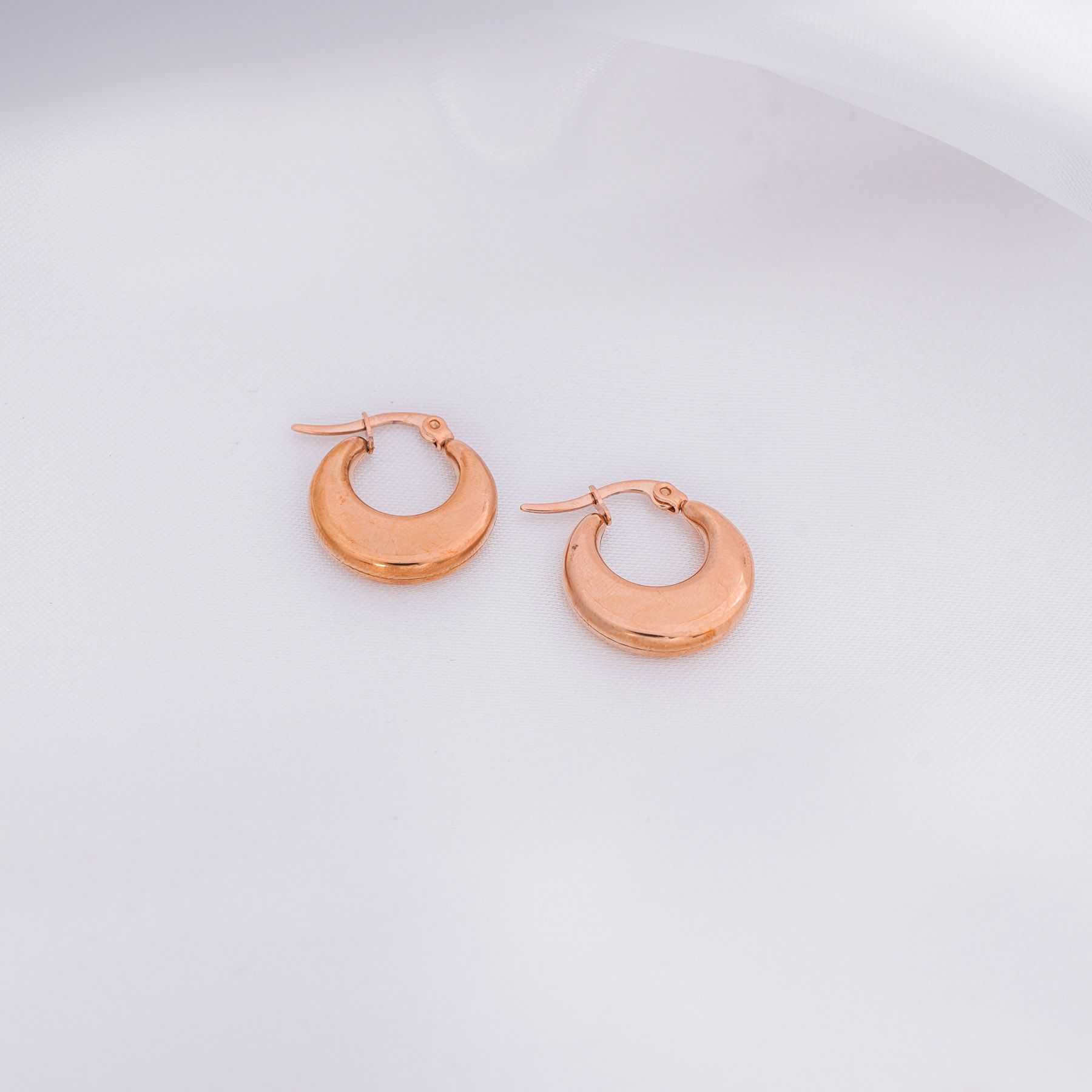 VENICE HOOPS - ROSE GOLD