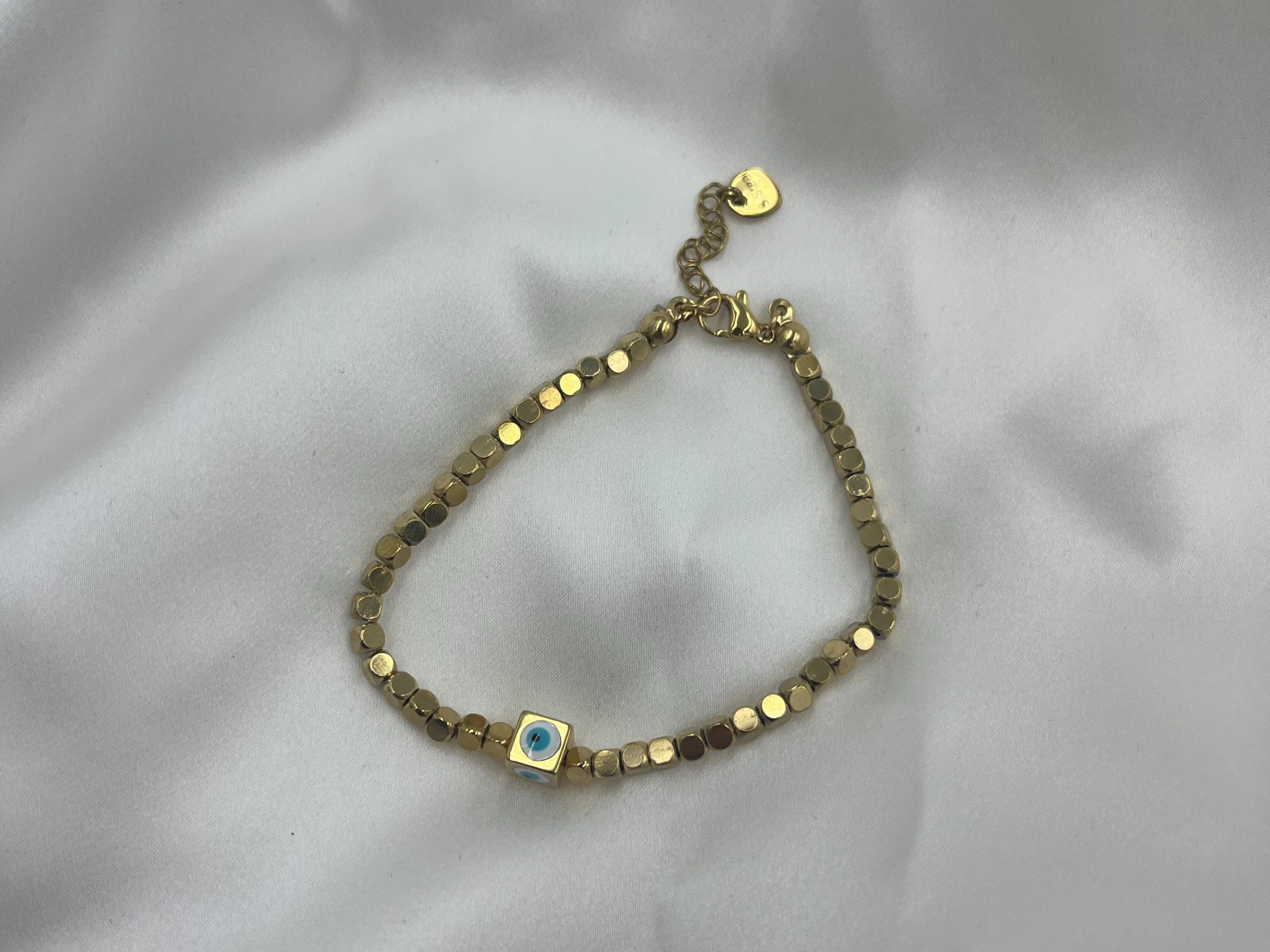 BLUE EYE GOLD BRACELET ' - ' ΧΕΡΙΟΥ