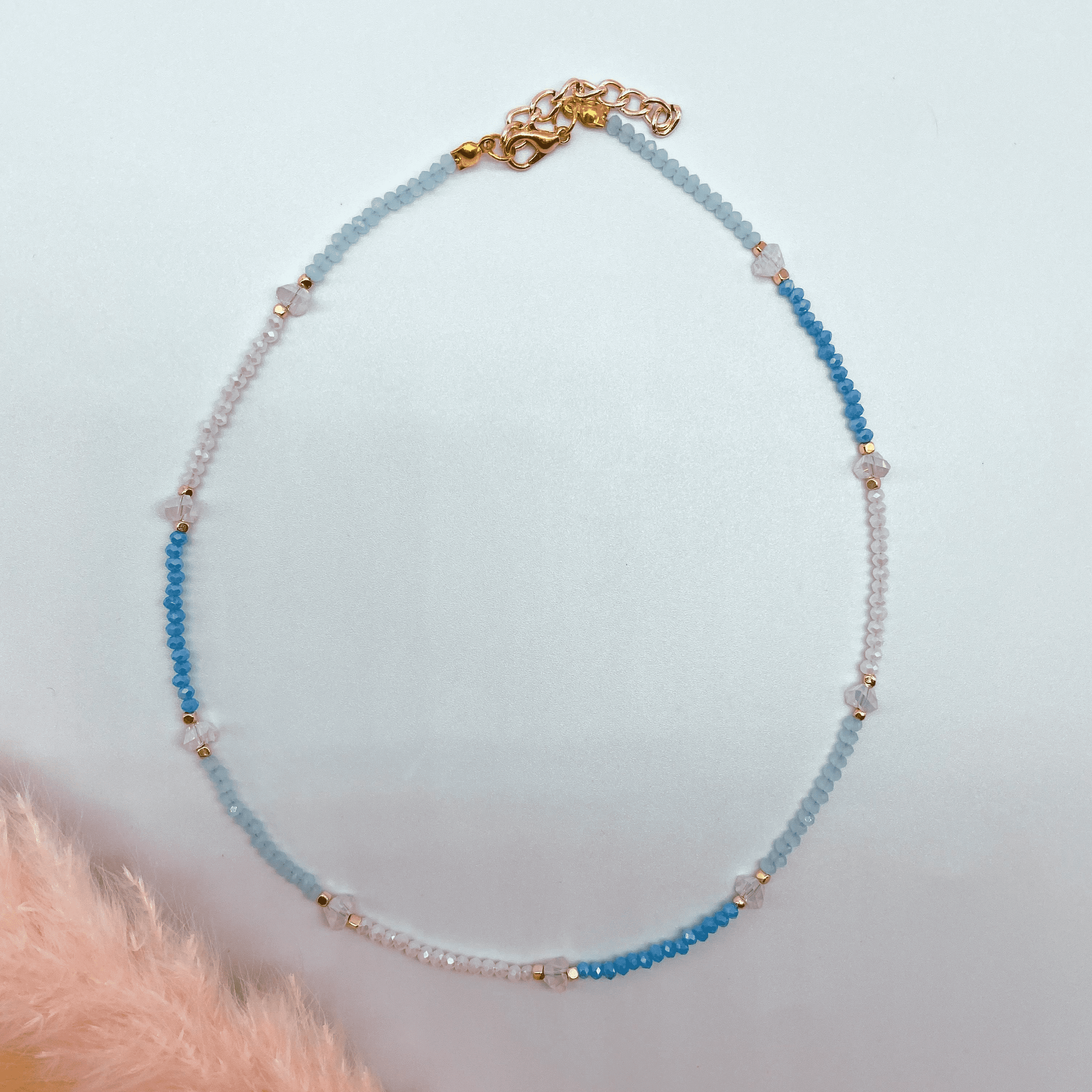 CATALEYA NECKLACE - BLUE 
