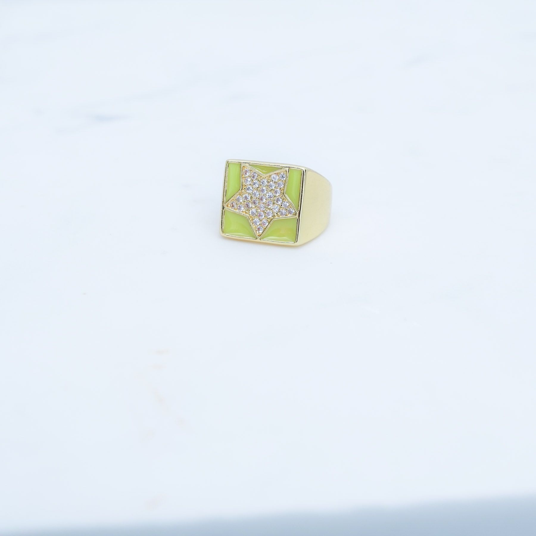STAR WARS RING - GOLD & YELLOW ' - ' ΔΑΧΤΥΛΙΔΙΑ