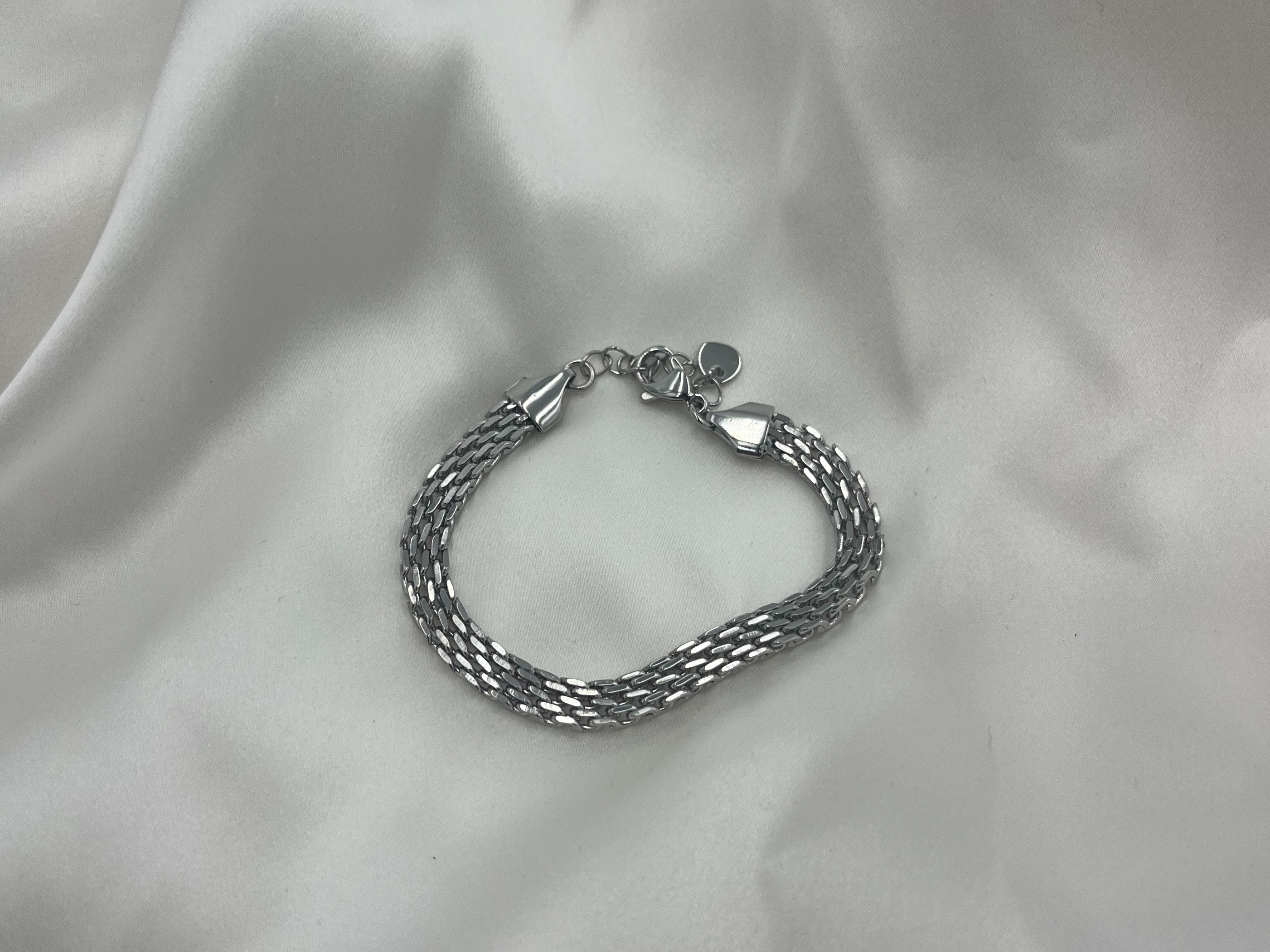 LUXE SILVER BRACELET ' - ' ΧΕΡΙΟΥ