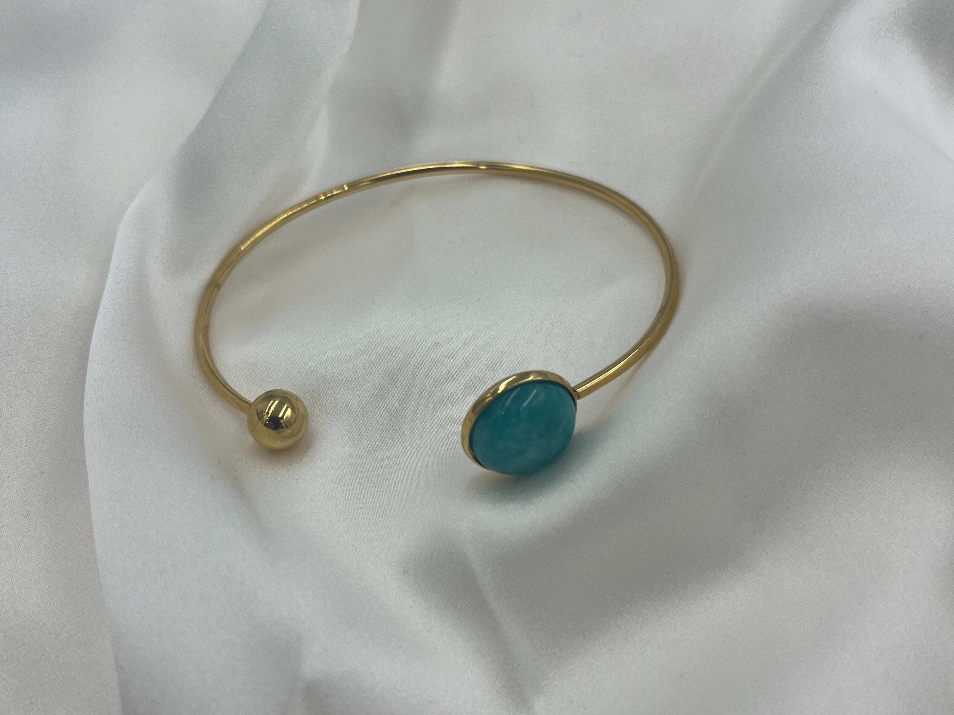 ISLAND GOLD CUFF BRACELET ' - ' ΧΕΡΙΟΥ