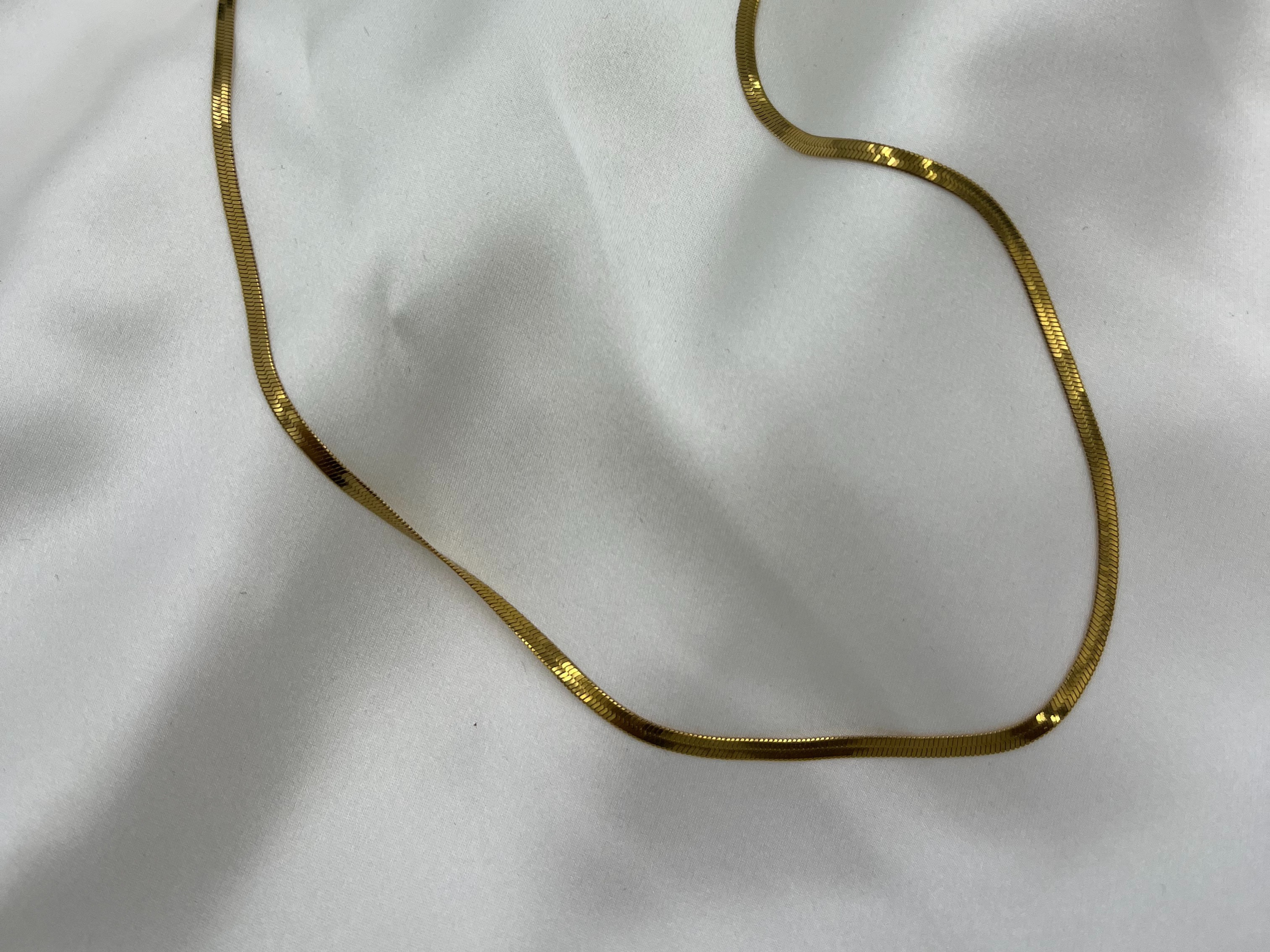 SNAKE GOLD NECKLACE ' - ' ΑΛΥΣΙΔΕΣ