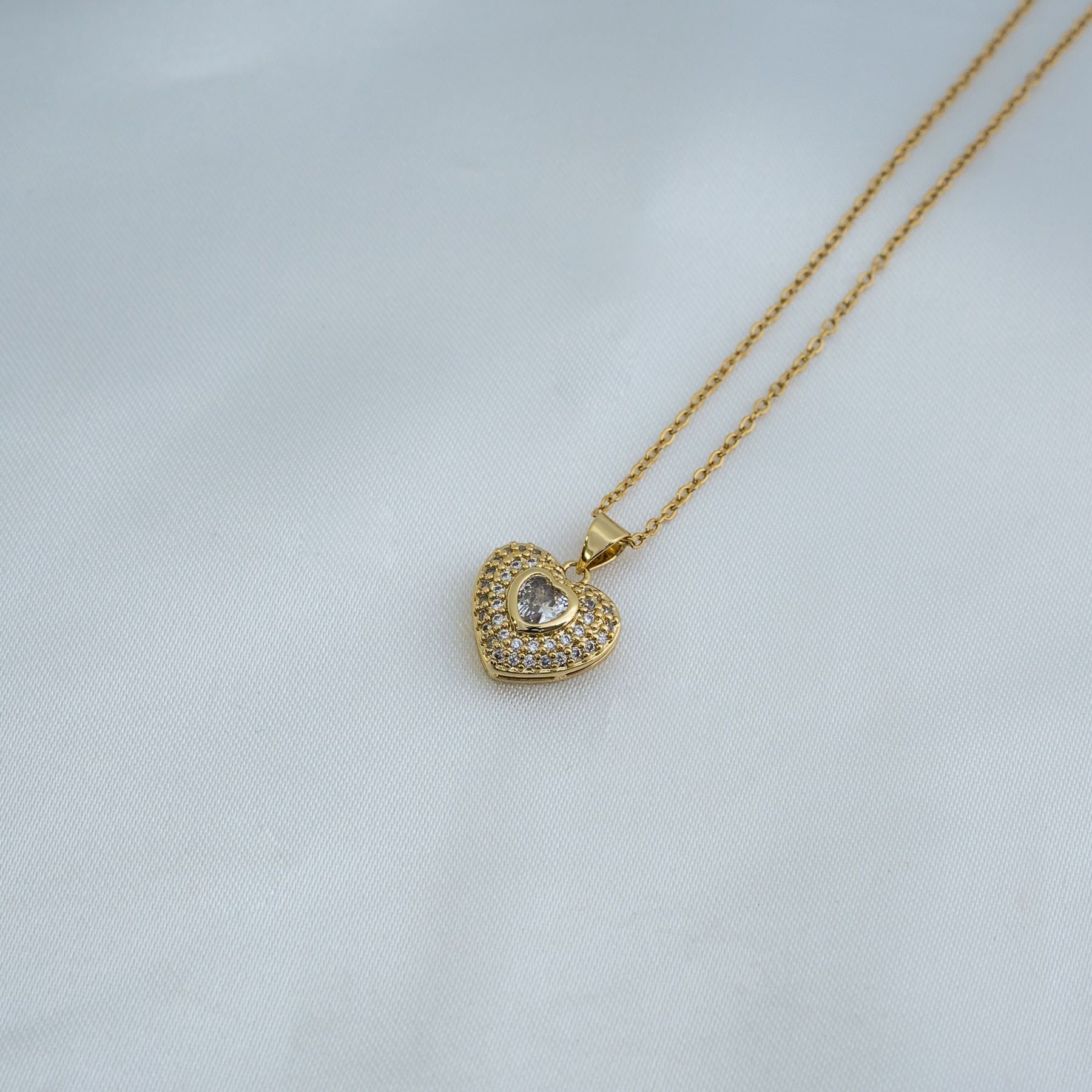 MY EVERYTHING NECKLACE - GOLD & WHITE ' - ' ΜΕΝΤΑΓΙΟΝ